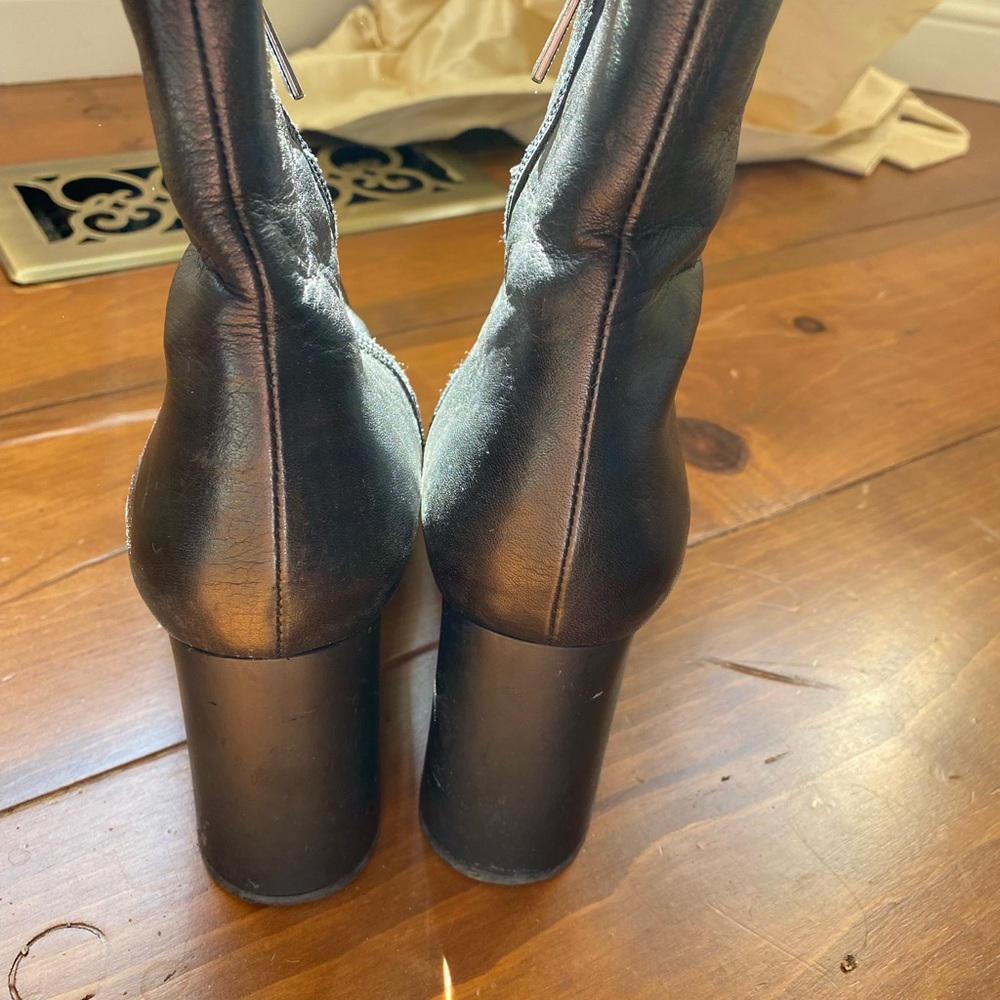 L’INTERVALLE LEATHER BOOTS - Picture 5 of 5